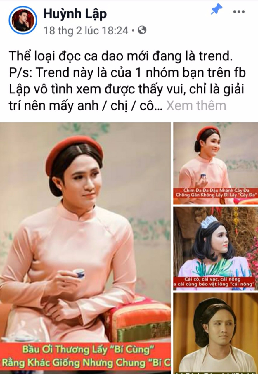 Trend ca dao “cải tiến” hoá ra đã có từ năm 2017, “tổ nghề” không ai khác chính là Huỳnh Lập! - Ảnh 5.