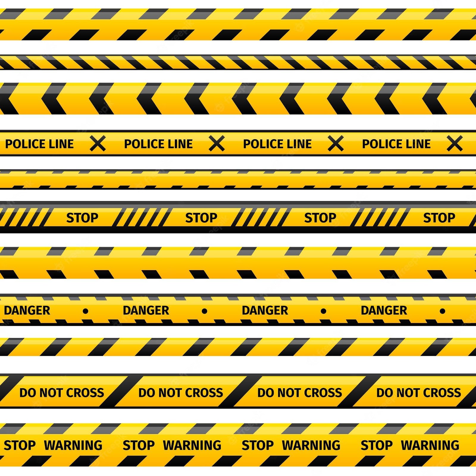 Color PVC Warning Tape