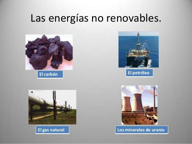 Resultado de imagen de imagenes de energías no renovables