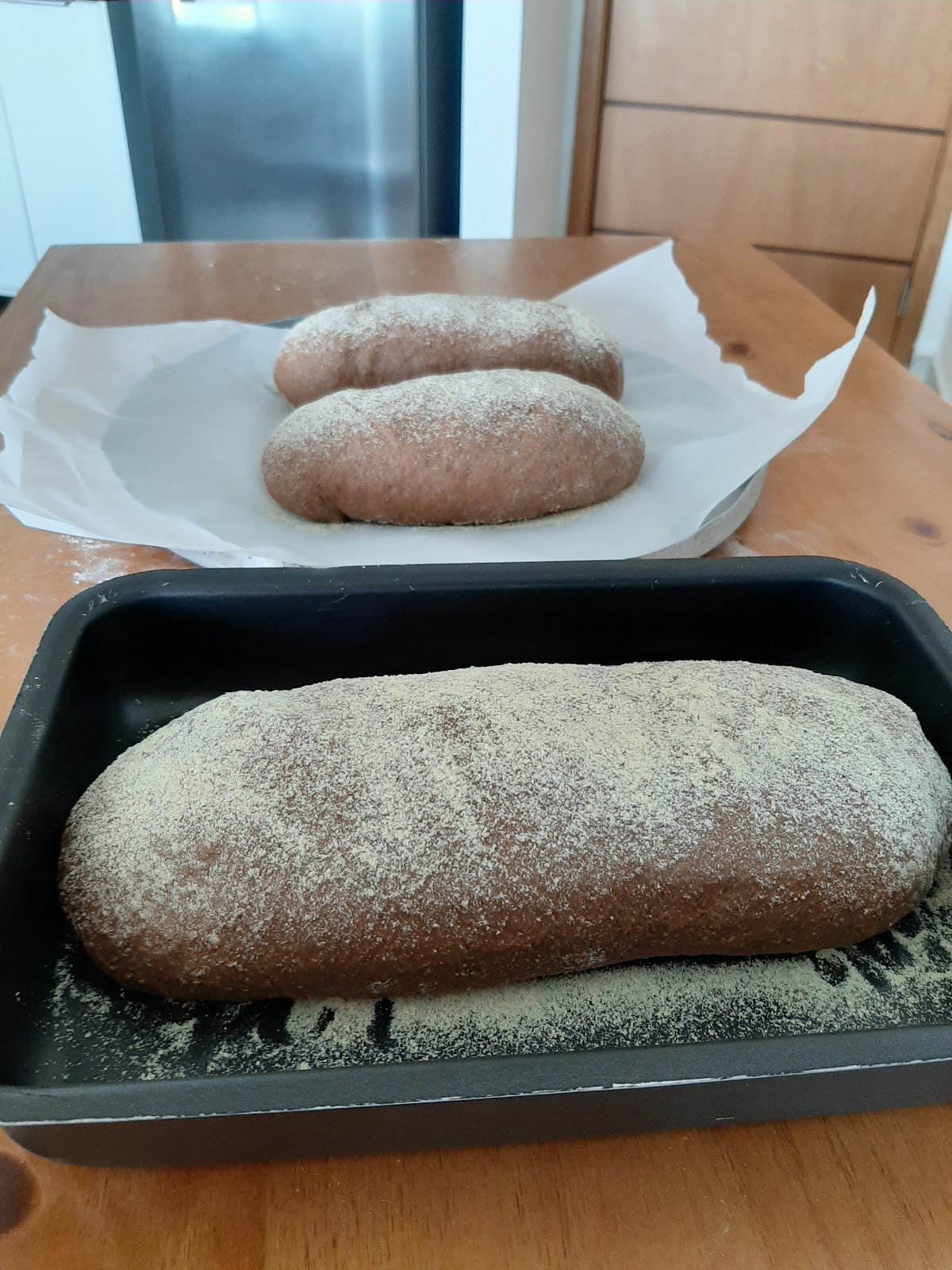 pão australiano pronto para assar