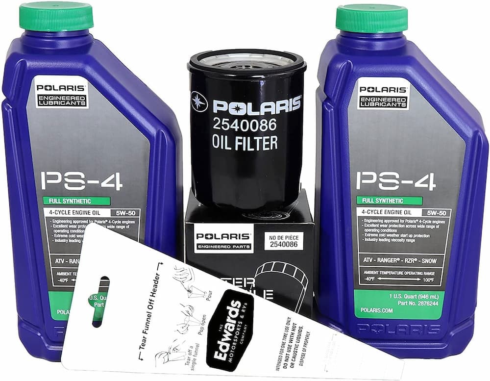 Polaris oil change kit