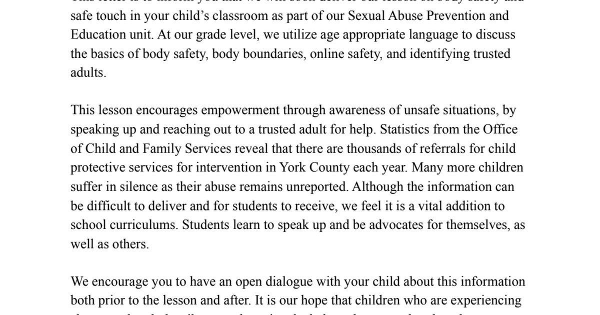 Sexual Abuse and Prevention Parent Letter 2022.pdf