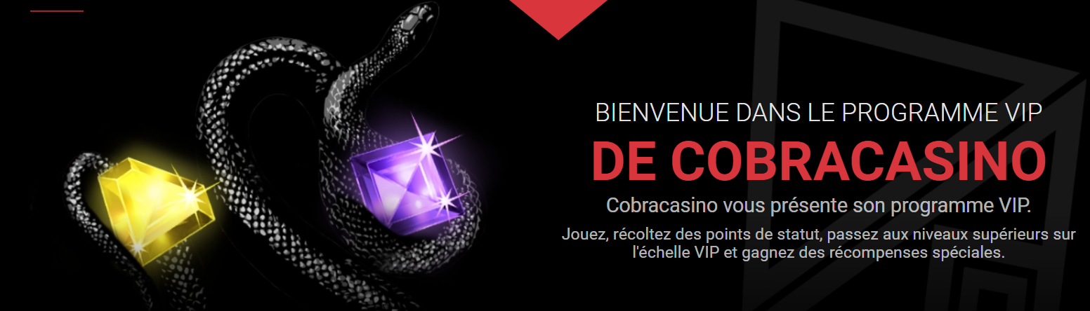 Programme VIP Cobra Casino