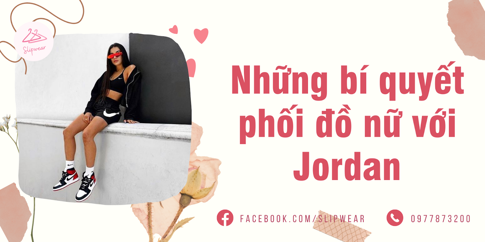 phối đồ nữ với Jordan