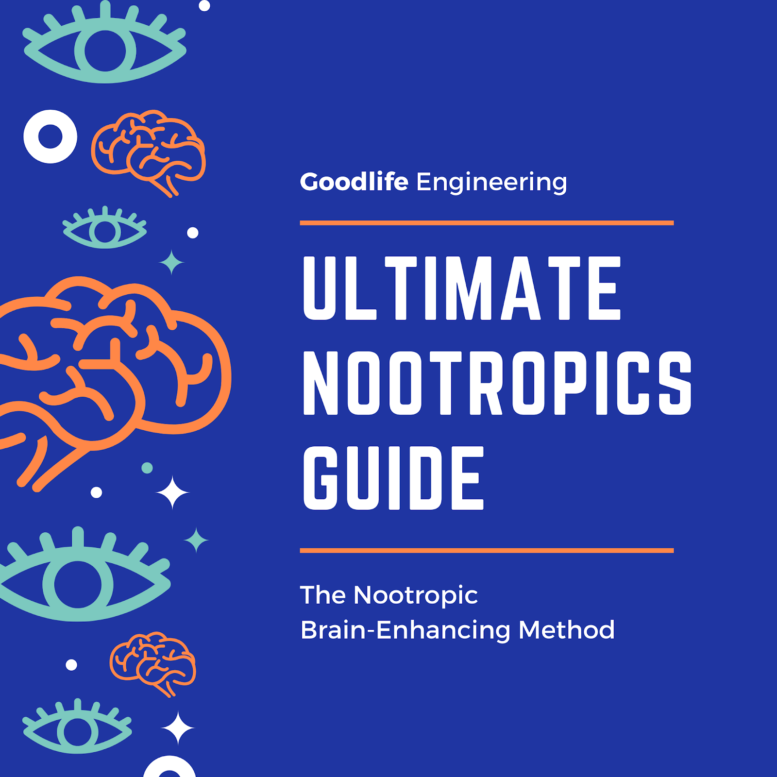 Memory Supplements - Nootropics Ultimate Guide- Goodlife Engineering - The Nootropic Brain-Enhancing Method