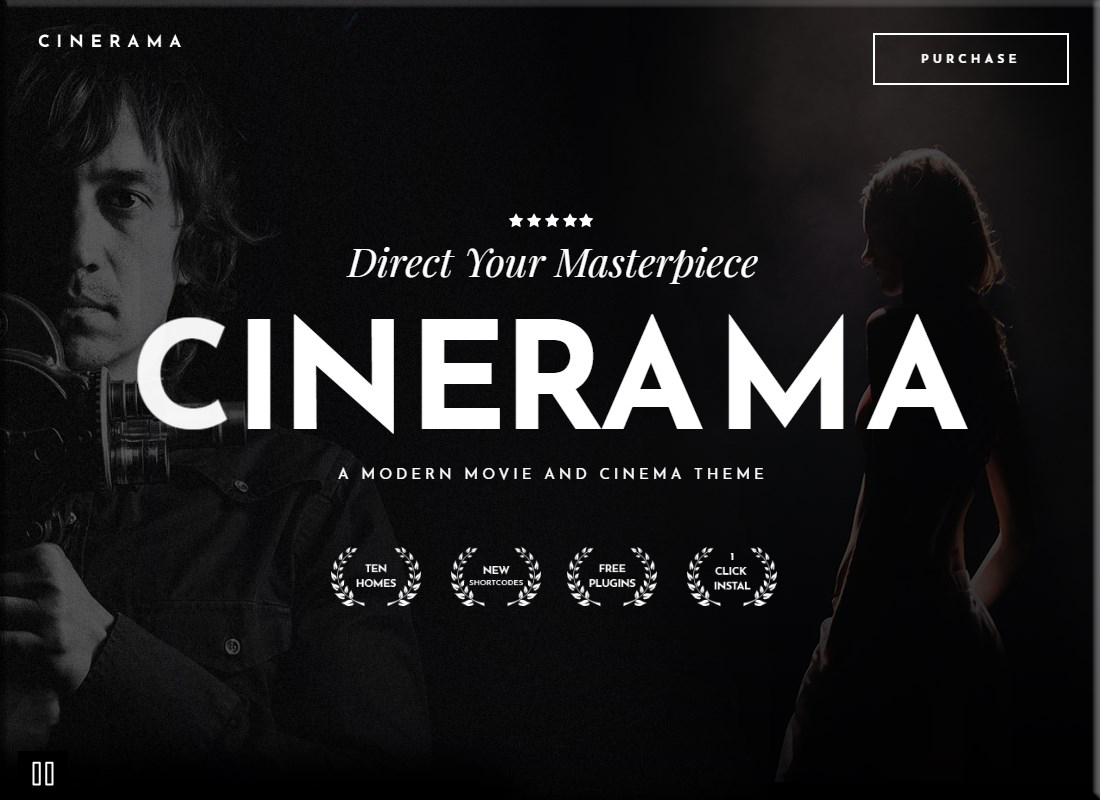 Cinerama |  Tema de WordPress para estudios de cine y cineastas