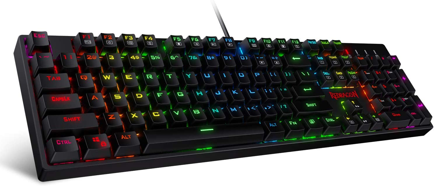 Of all the types of gaming keyboard switches tactile switches give the most accurate feedback when the keys are pressed.  