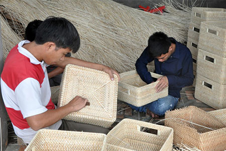 Glovimex manufacturing process of bamboo and rattan products