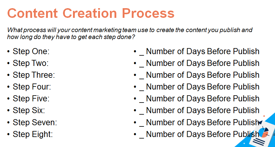 шаблон создания контента  для стратегии контент маркетинга