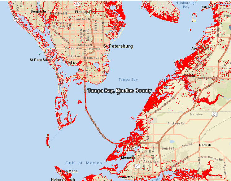 Hurricane Ian: 1.5 million properties at risk of flooding around Tampa Bay