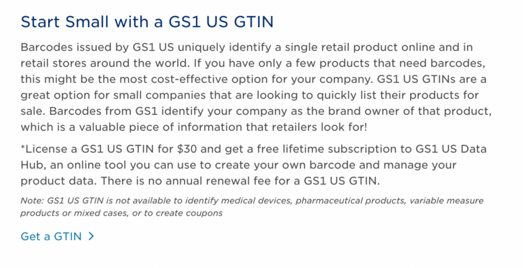 GS1 US GTIN