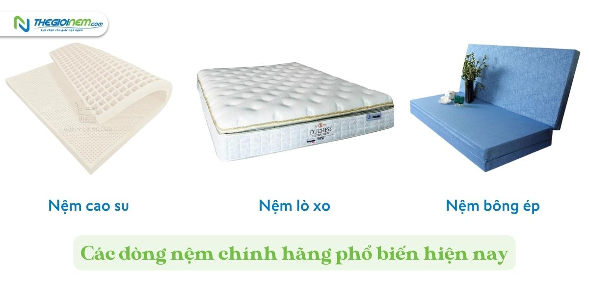 Đại lý bán nệm Bà Rịa - Vũng Tàu chính hãng, uy tín và giá tốt