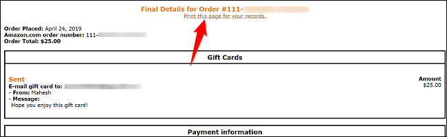How To Get A Receipt From Amazon Website. Toturial image 4