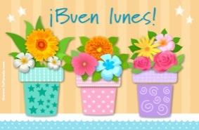 Tarjeta de buen lunes - Días de la semana, tarjetas