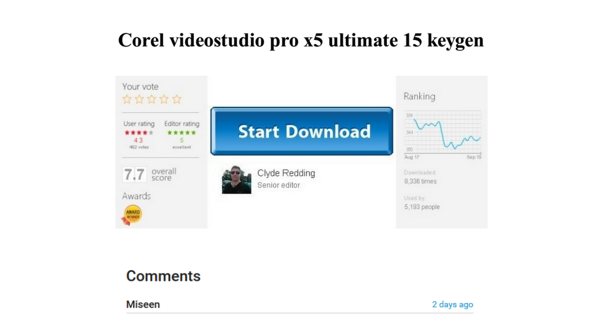Corel Videostudio Pro X5 Ultimate 15 Keygen Google Drive