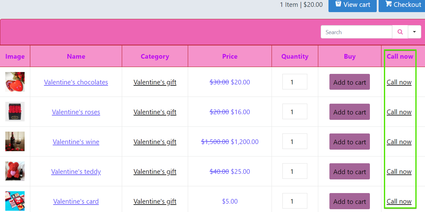 Ninja Tables value transformation