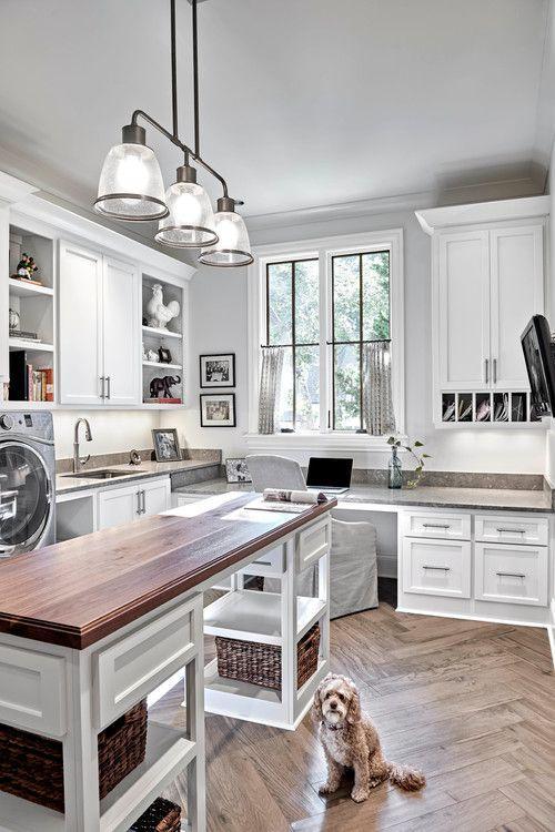 Pets, Antiques And Even A Slide: 10 Laundry Rooms That Redefine Washday