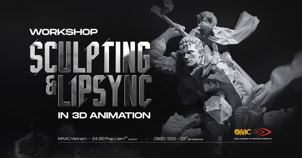 [HCM - 23.09.23] Workshop: Sculpting & Lipsync in 3D Animation