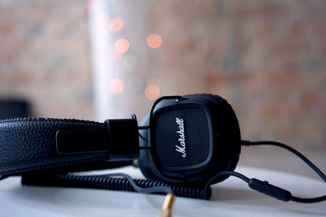 Black Marshall Headphones