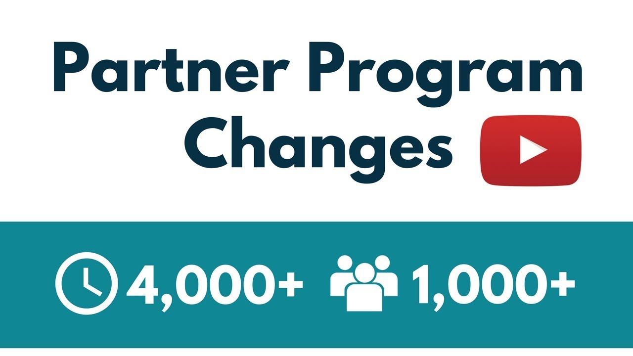 Youtube Partner Program requirements