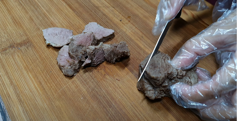 potong daging untuk resepi daging dendeng