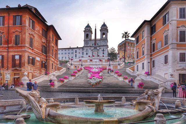 Spanish Steps Rom Italien | romewise