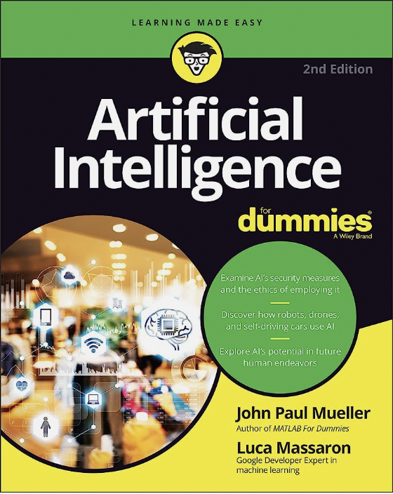 Book Cover: Artificial Intelligence by John Paul Mueller and Luca Massaron