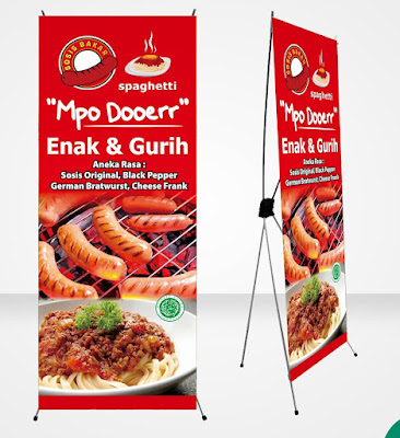 Jual Stand X Banner Kepulauan Riau