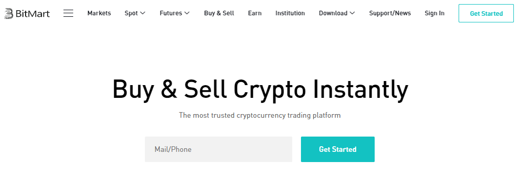 échange centralisé BitMart