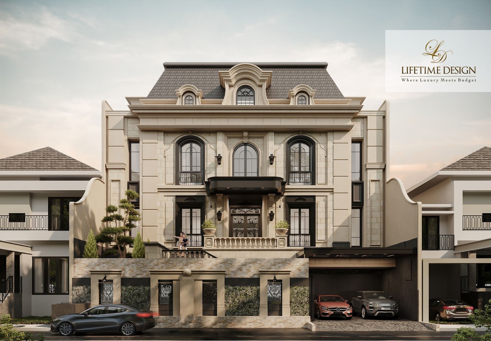 20 Desain Rumah Modern Klasik yang Menawan dan Timeless - Lifetime Design