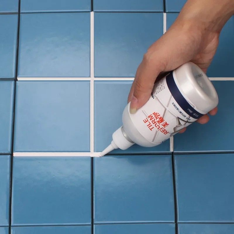 how to regrout bathroom floor tiles