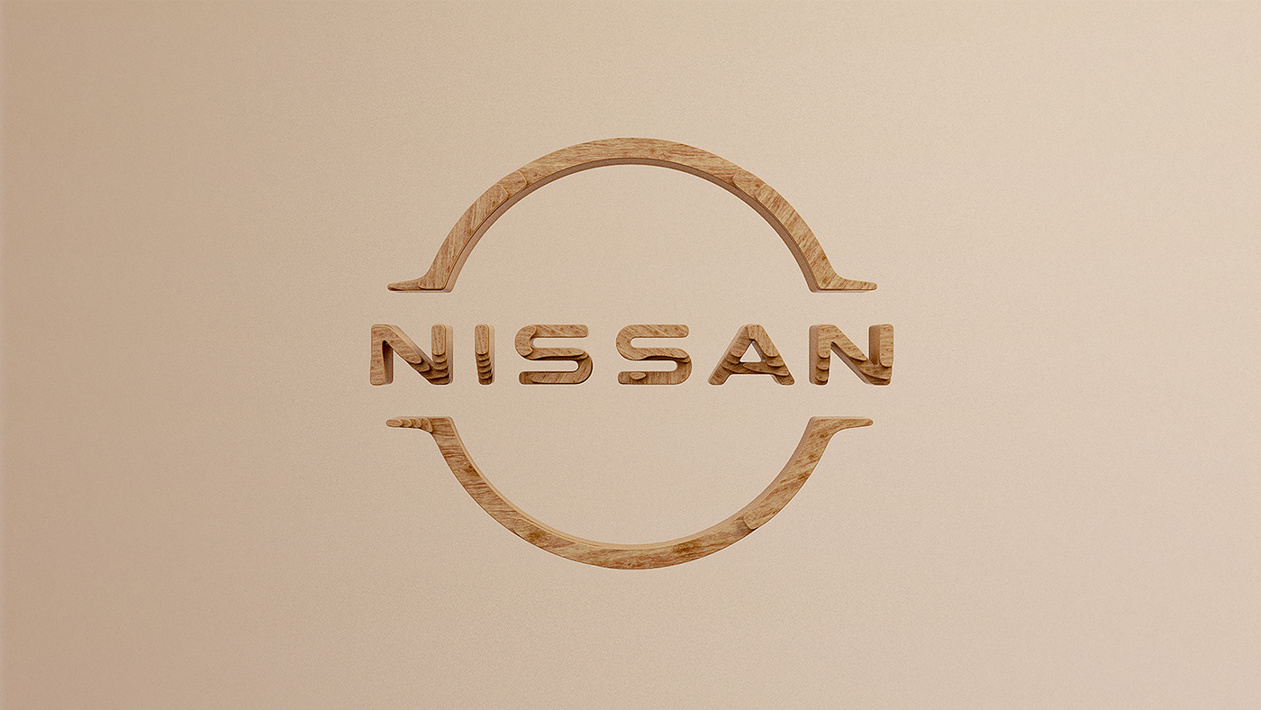 3d design 3d motion 3d textures animation  branding  CGI design logo motion design Nissan