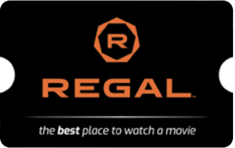 Buy Regal Cinemas Gift Cards