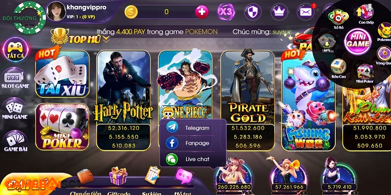 cổng game vpay88 uy tín