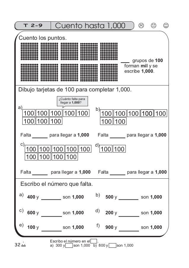 Resultado de imagen para actividades con el numero 1000 | Actividades