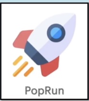 PopRun logo