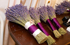 lavender bouquet many