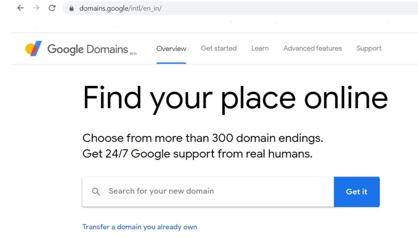 Google domain
