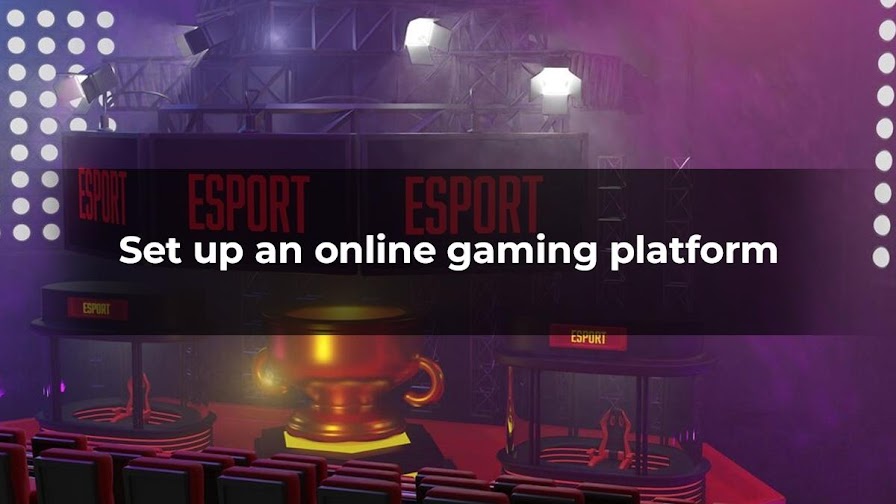 Set up an online gaming platform