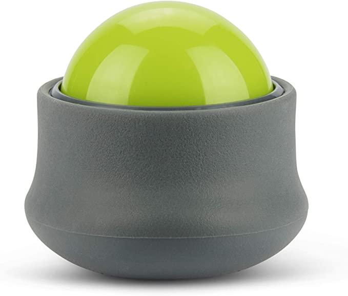 Trigger Point Performance Handheld Massage Roller Ball, Green/Grey, One Size