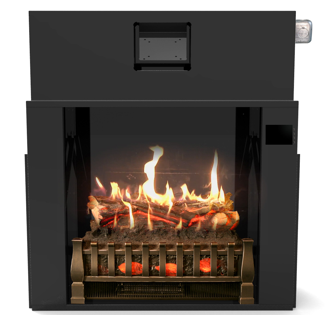 Built-In Electric Fireplace