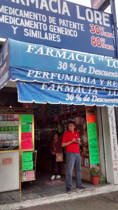 Farmacia Lore Av Pedregal 1504-A, Eduardo Ruíz, 58149 Morelia, Mich. Mexico