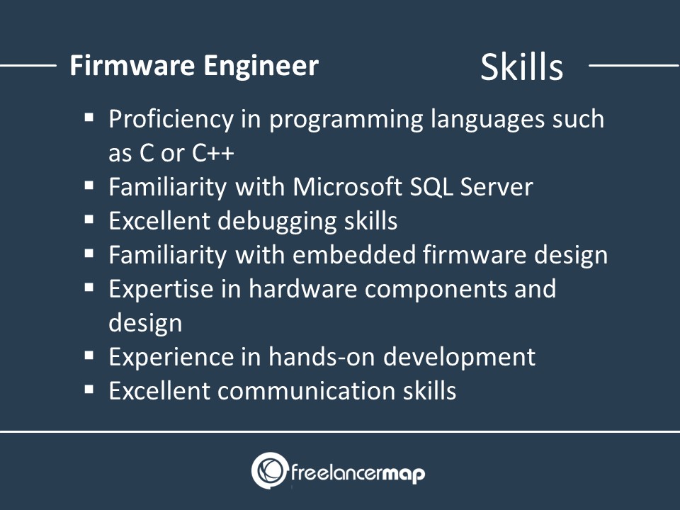 Skills Of A Firmware Engineer