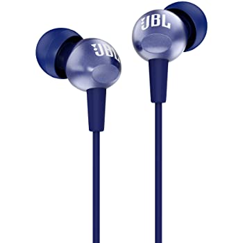 JBL C200SI Super Deep Bass in-Ear Premium Headphones with Mic (Mystic Blue)