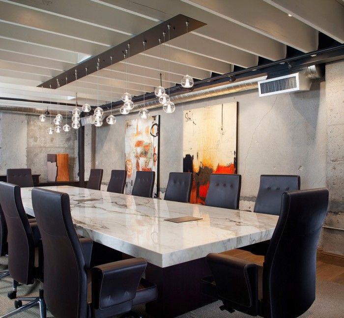 Marble conference table