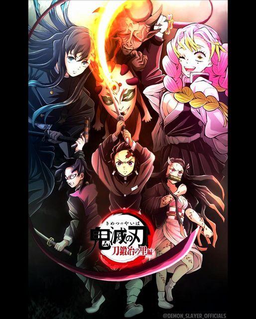 Demon Slayer on Instagram: "Demon Slayer Season 3 Fan Made Poster. …..  @demon_slayer_officials □□□□□□□□□□□□□□□□□□□□□□□□ #kimetsunoyaiba # demonslayer #nezukokama… em 2022