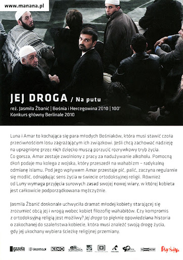 Tył ulotki filmu 'Jej Droga'