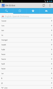 Download English<->Spanish Dictionary apk