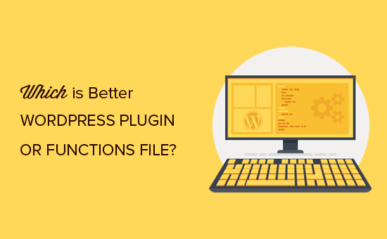 Plugin do WordPress vs arquivo de funções