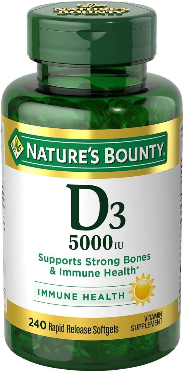240 capsules of best vitamin d supplement for height growth in USA